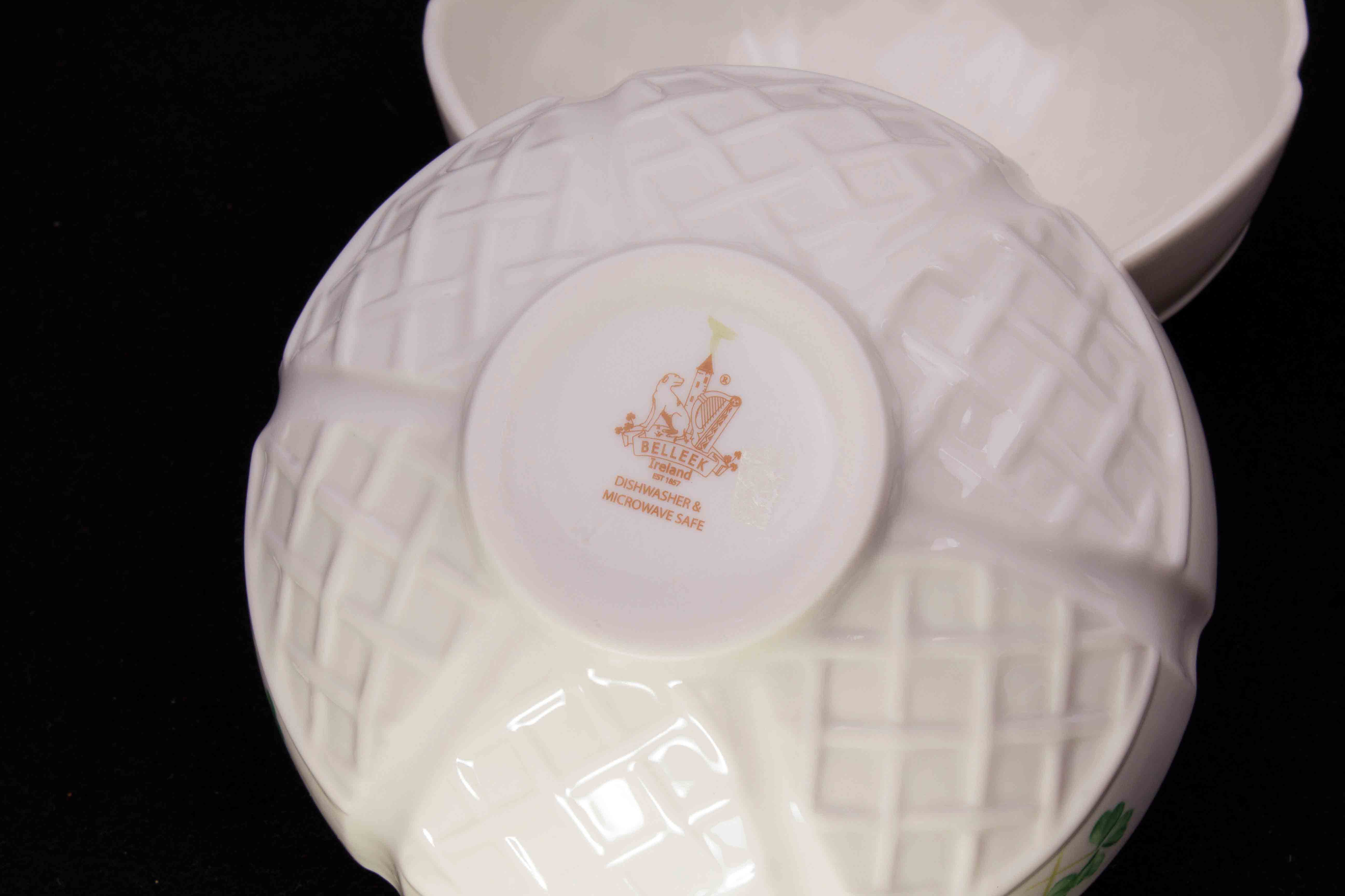 Collection of Belleek China Various Generation Marks