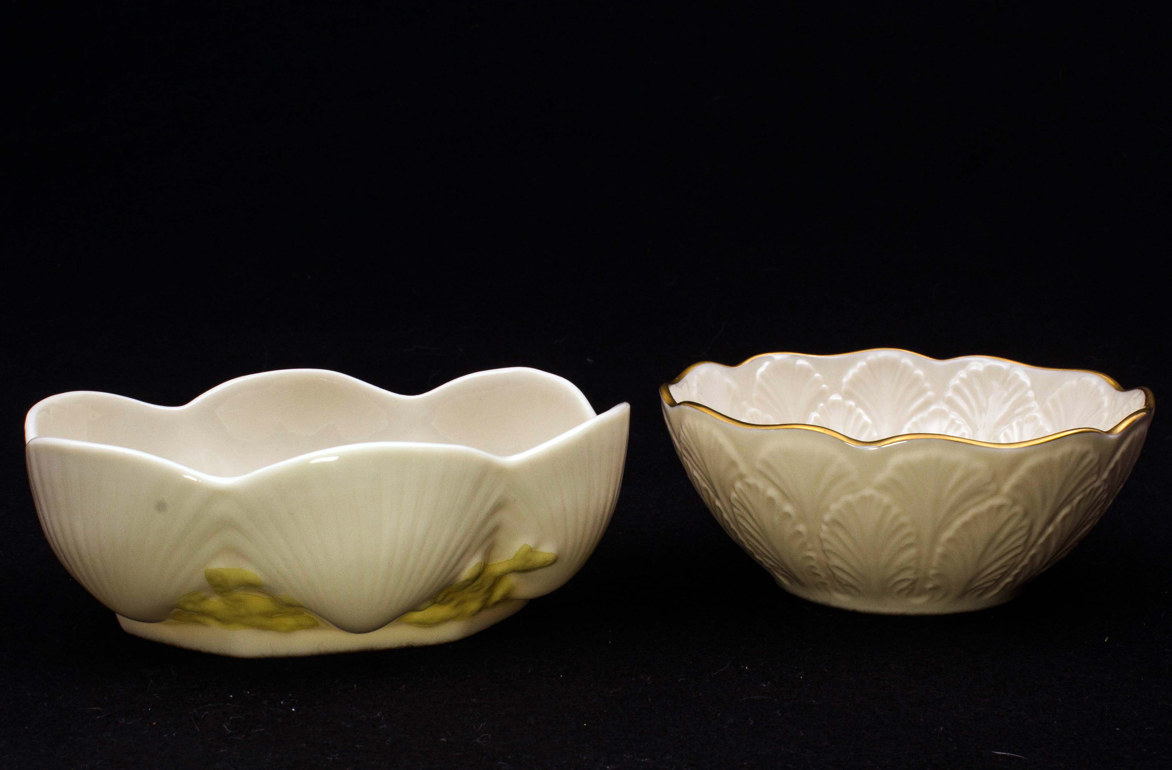 Collection of Belleek China Various Generation Marks