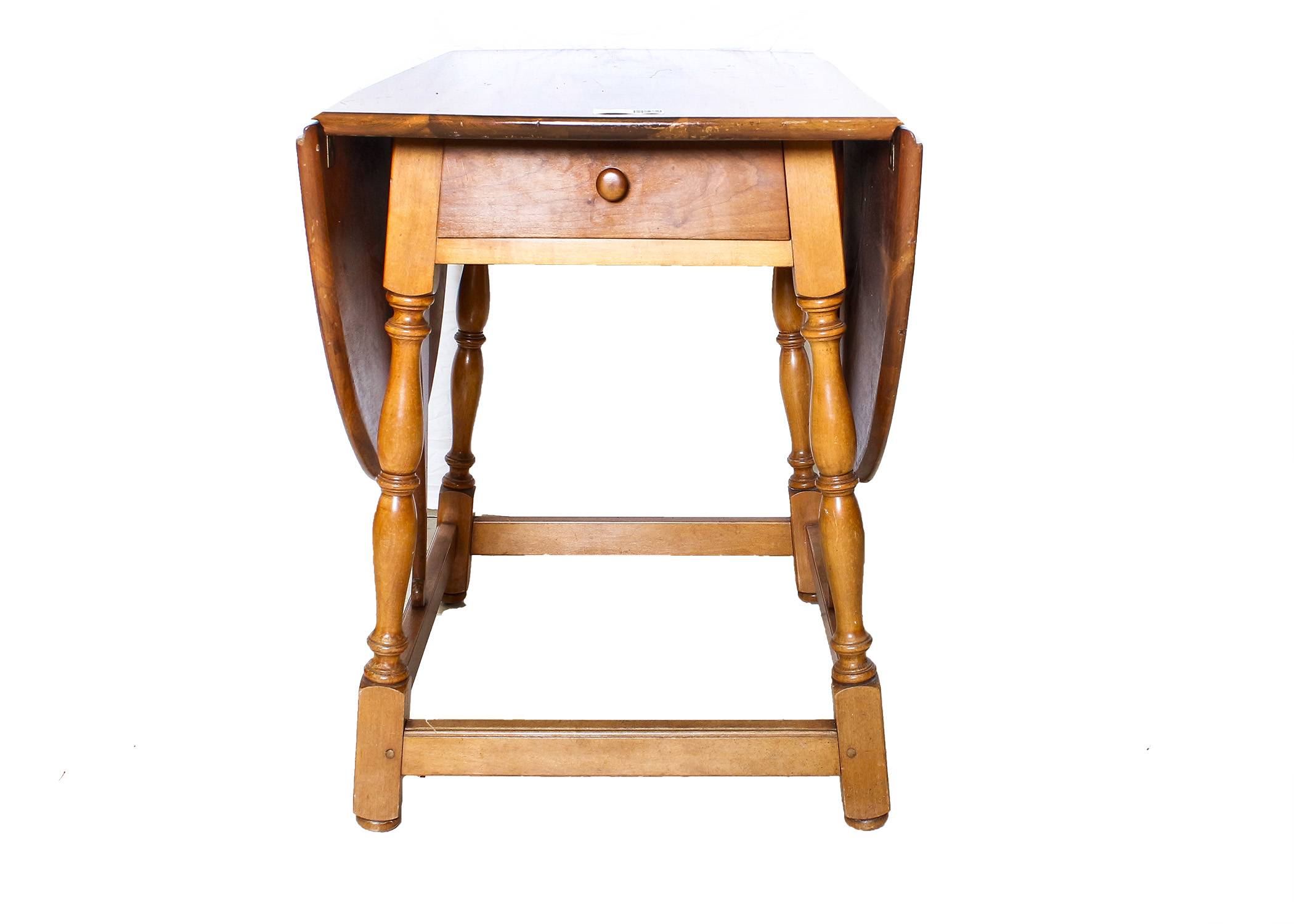 Vintage Signed Stickley Drop Leaf Dining Table