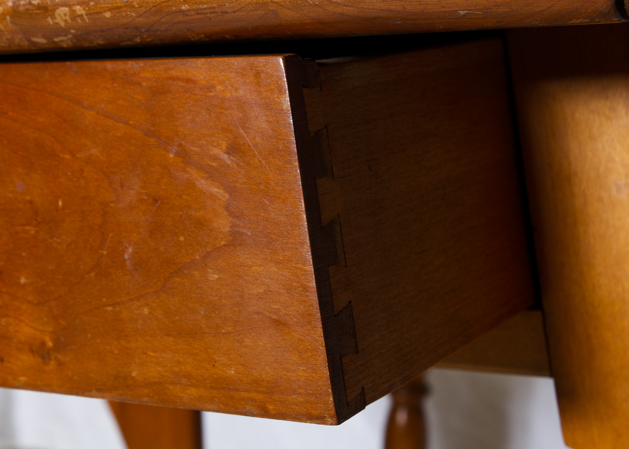 Vintage Signed Stickley Drop Leaf Dining Table