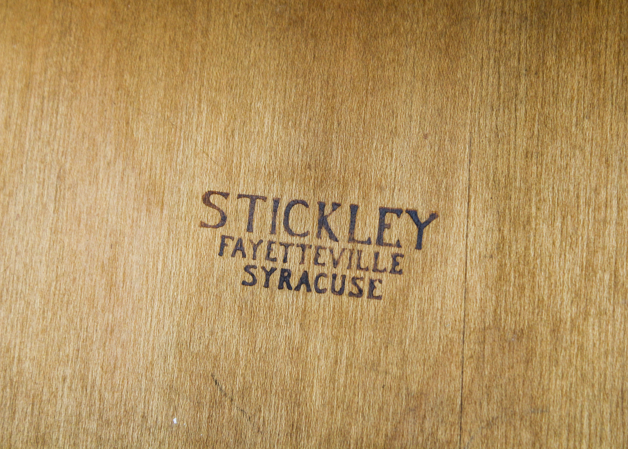 Vintage Signed Stickley Drop Leaf Dining Table