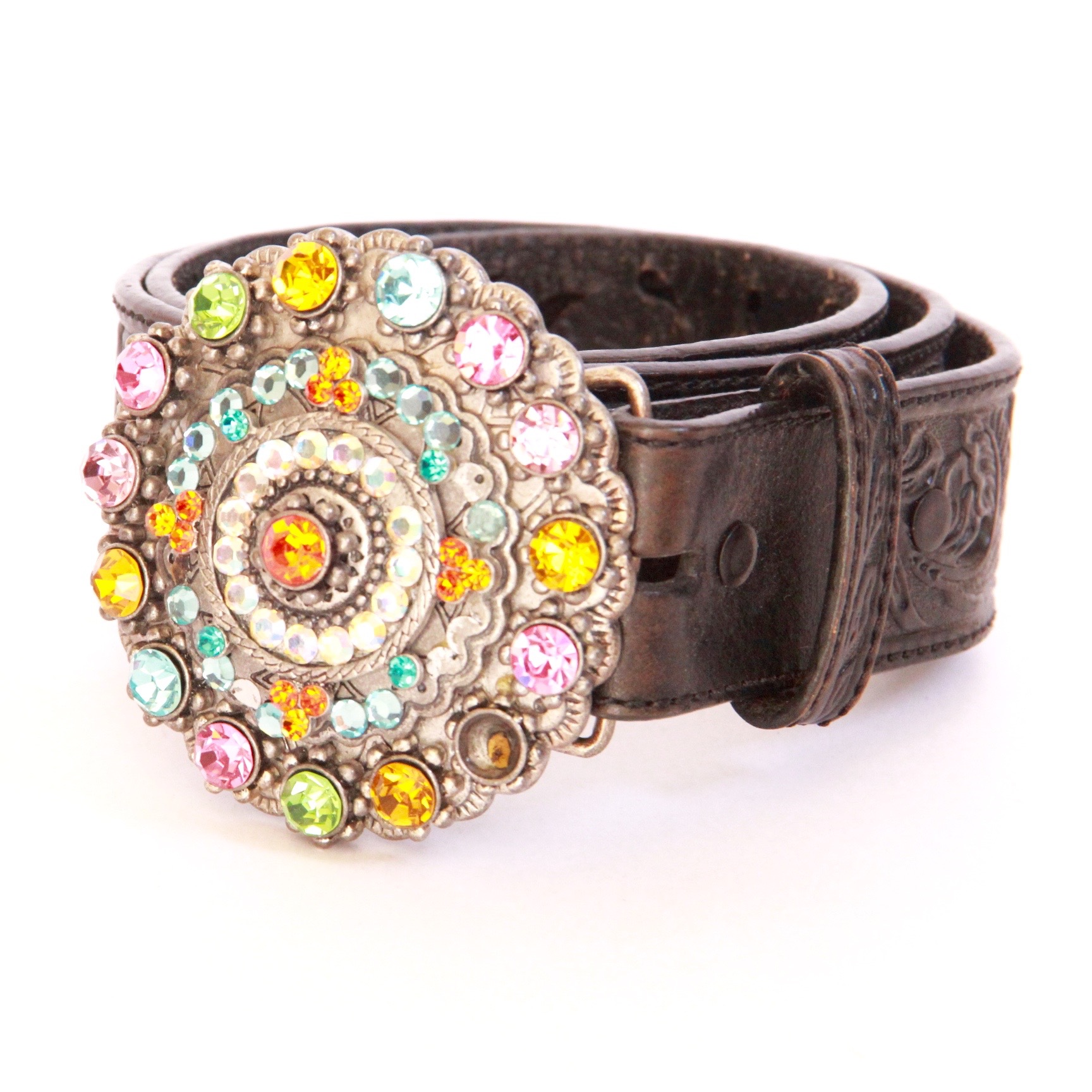 Three Rhinestone Belts