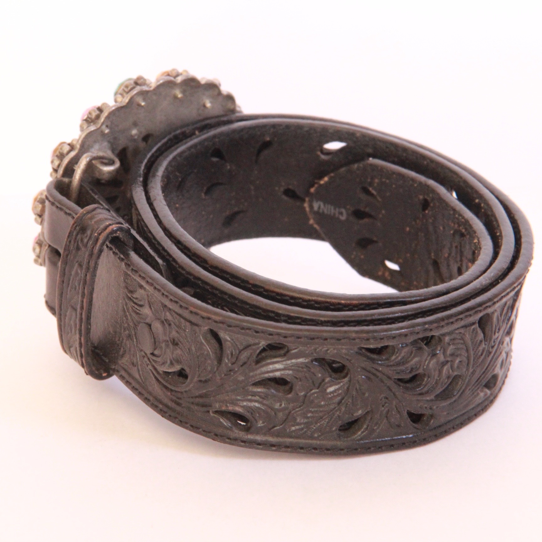 Three Rhinestone Belts