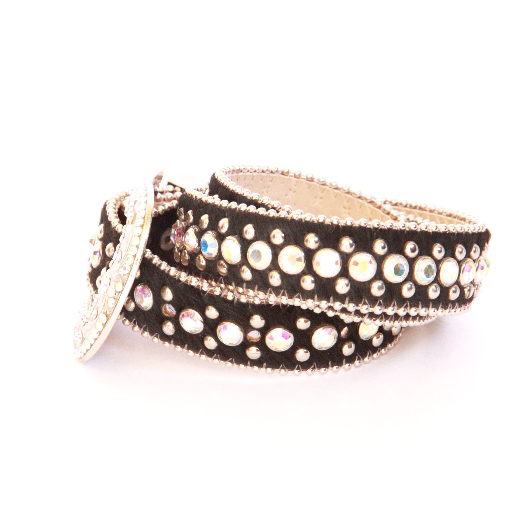 Three Rhinestone Belts