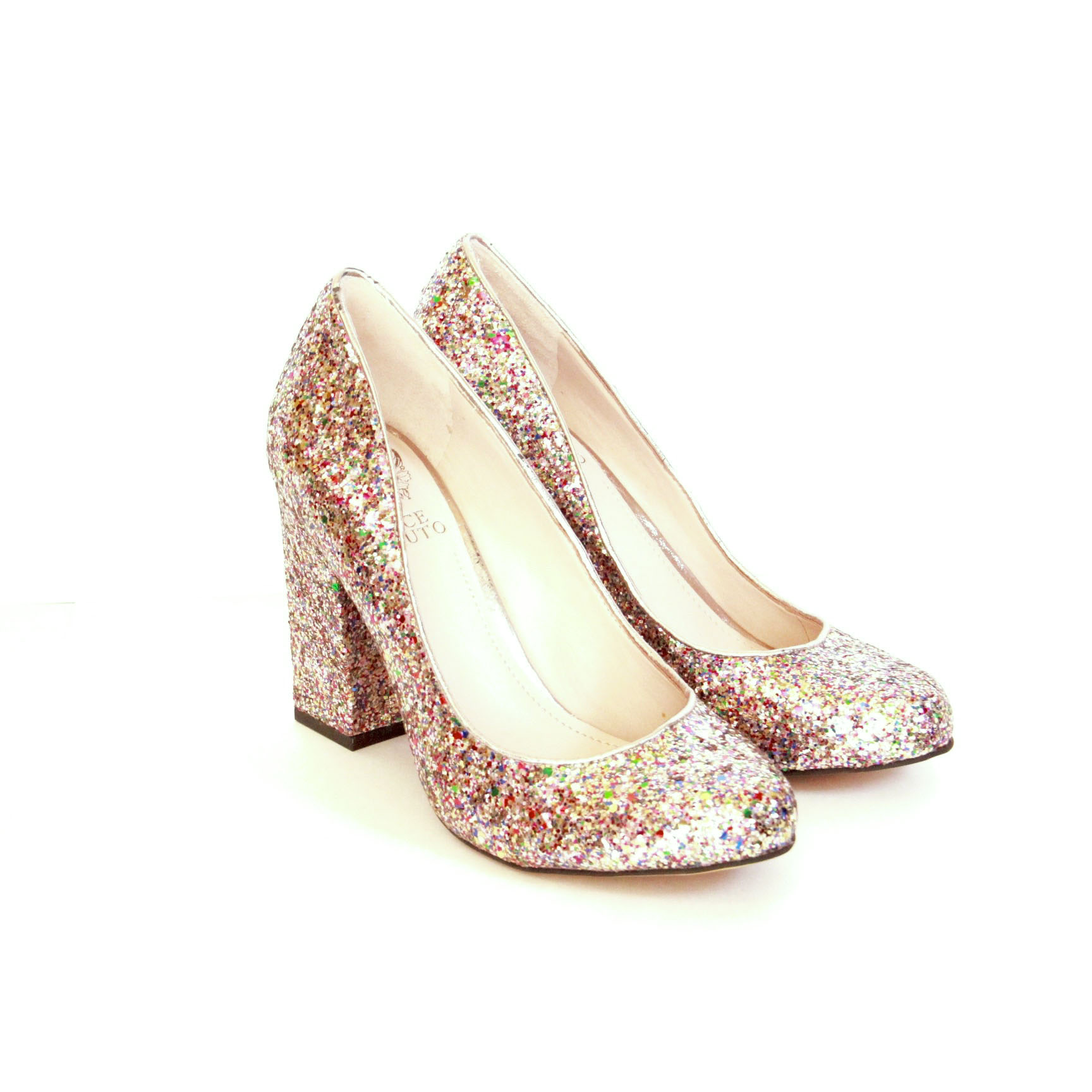 Vince Camuto Glitter Heels