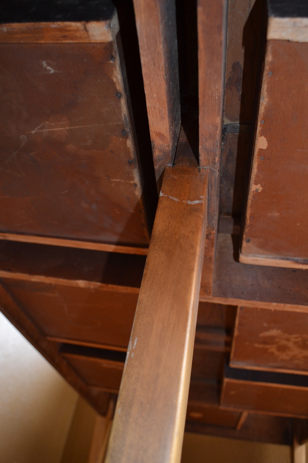 Early 1900s American Pine Convent Table