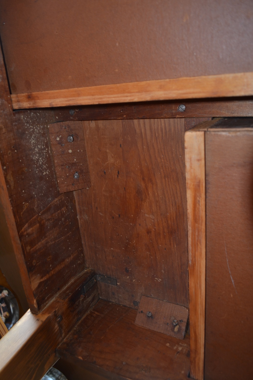 Early 1900s American Pine Convent Table