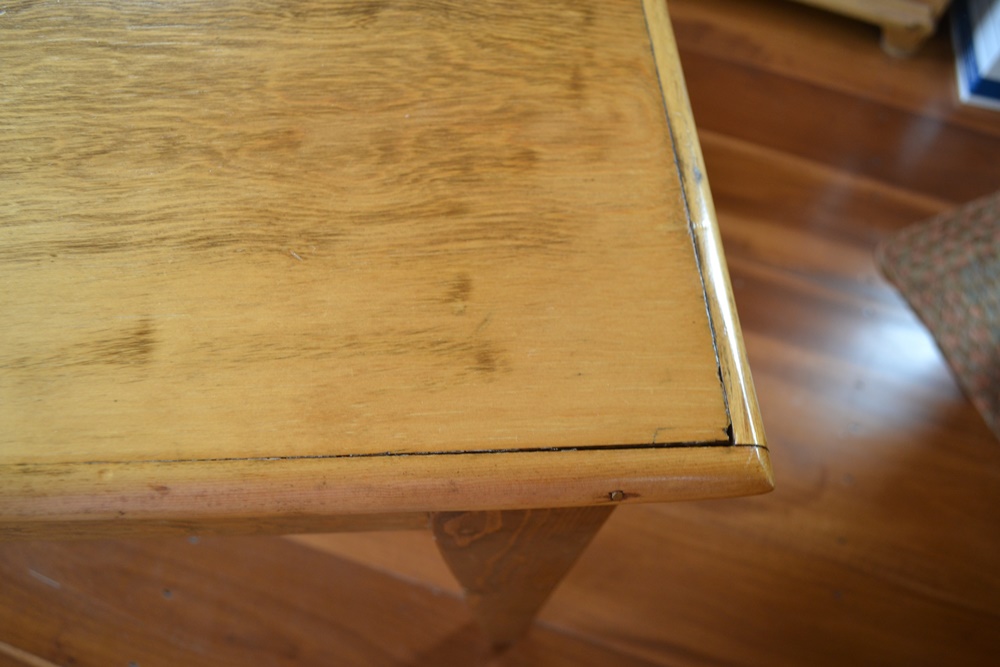 Early 1900s American Pine Convent Table