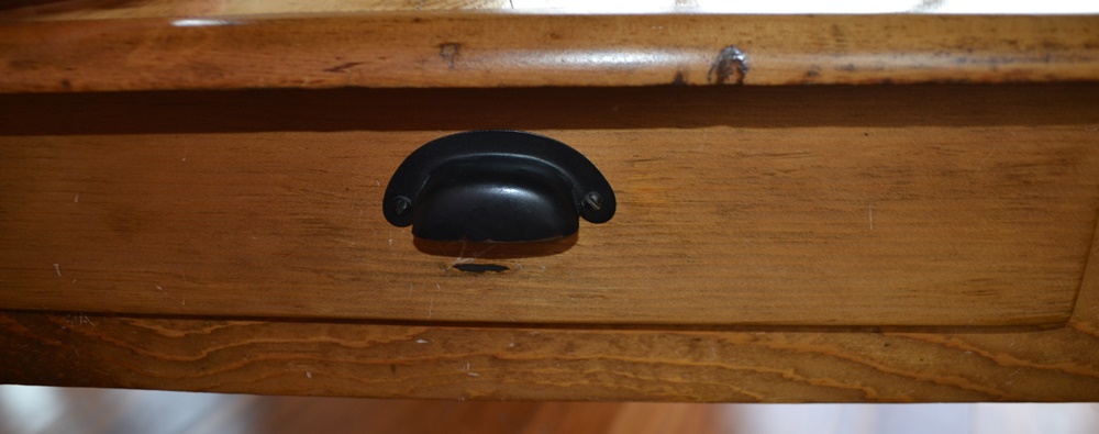 Early 1900s American Pine Convent Table