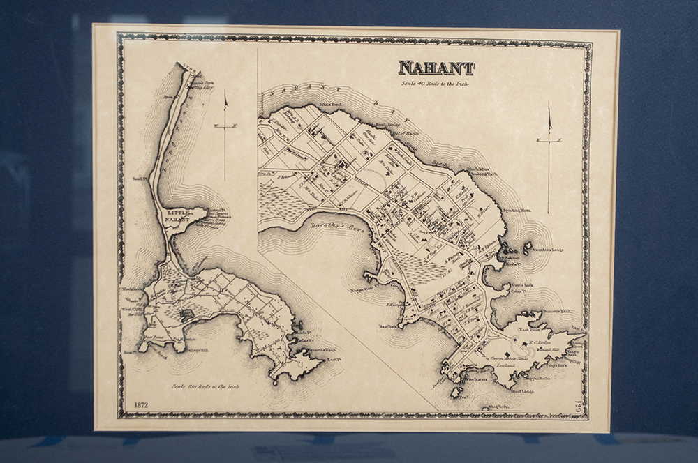 Framed Map of Nahant, Massachusetts