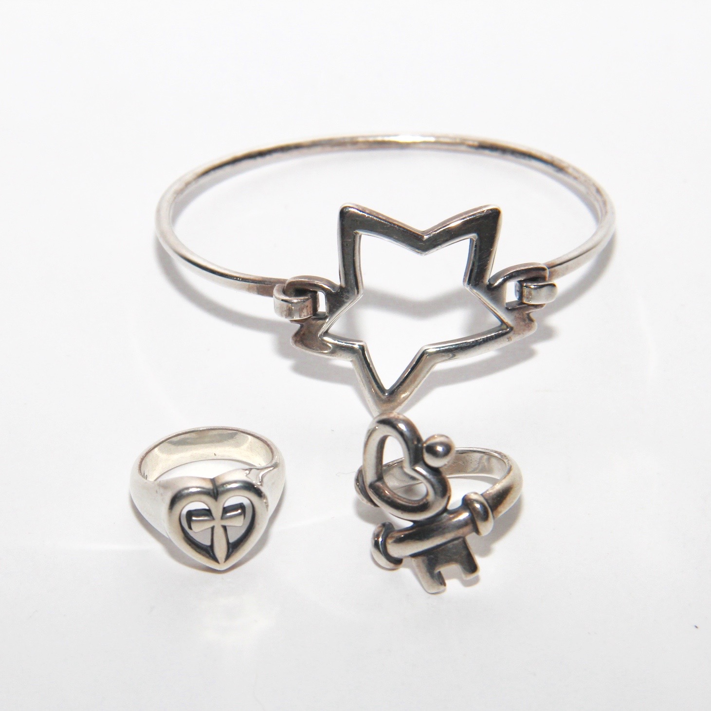 James Avery Bracelet and Rings