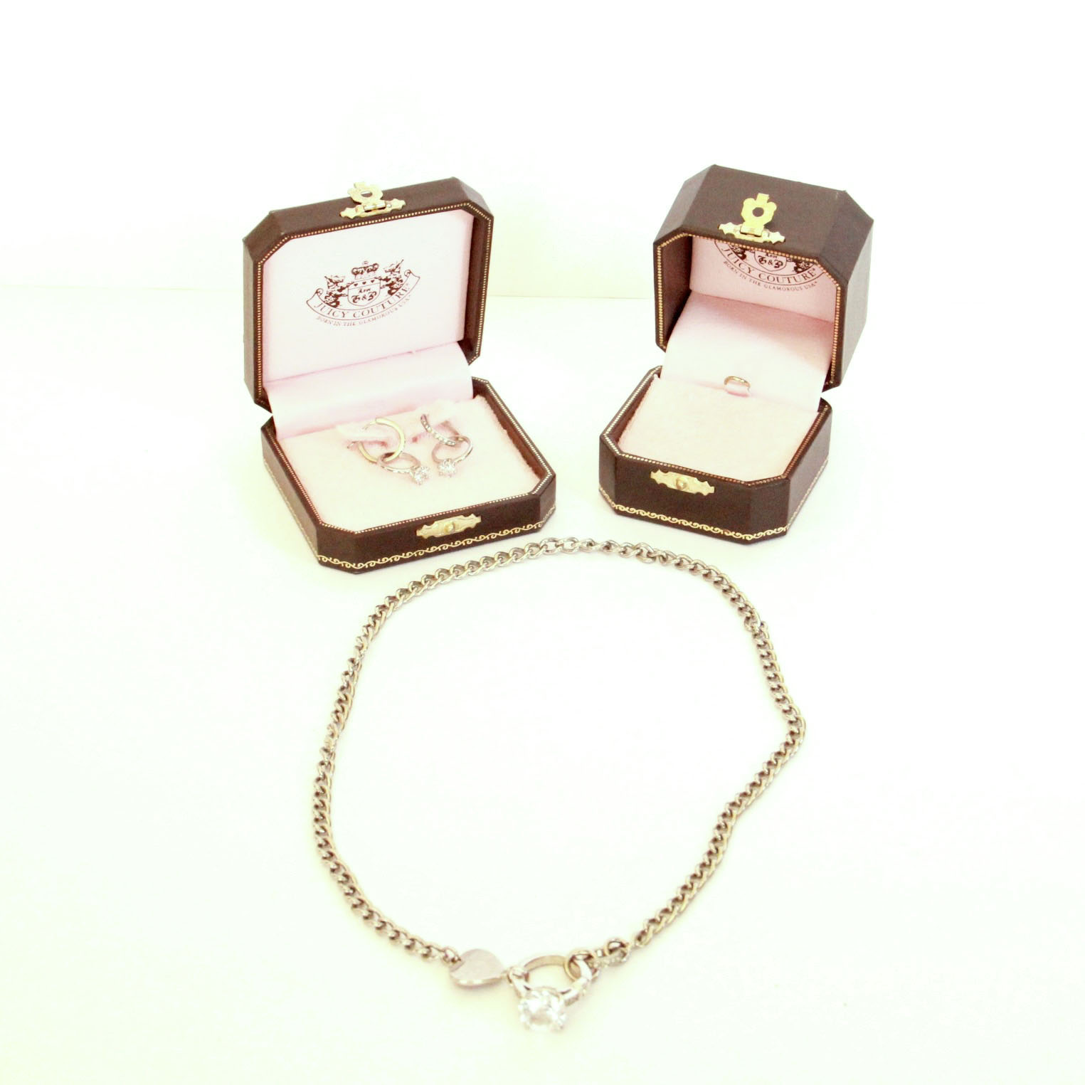 Juicy Couture Necklace and Earrings Set