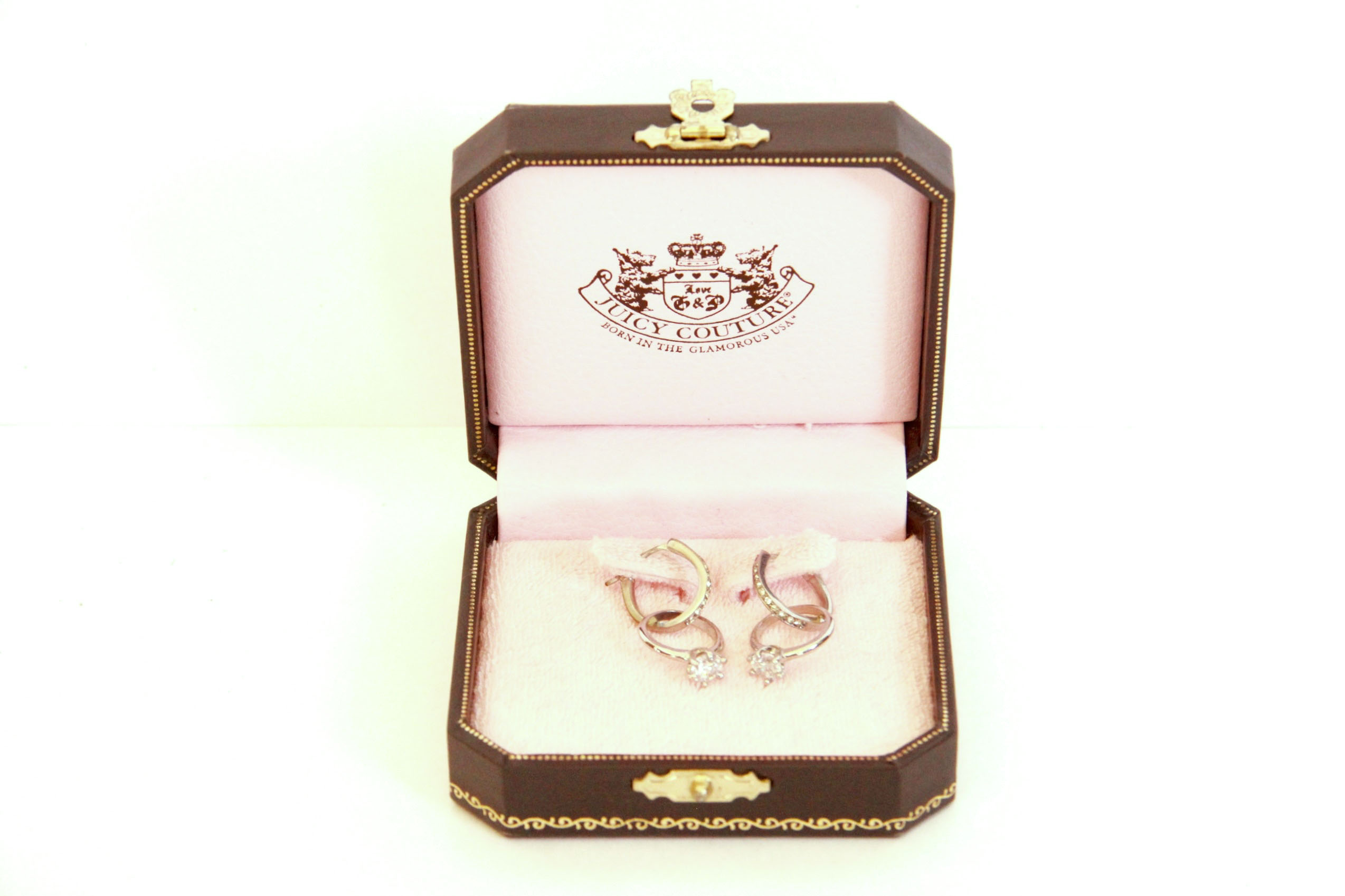 Juicy Couture Necklace and Earrings Set