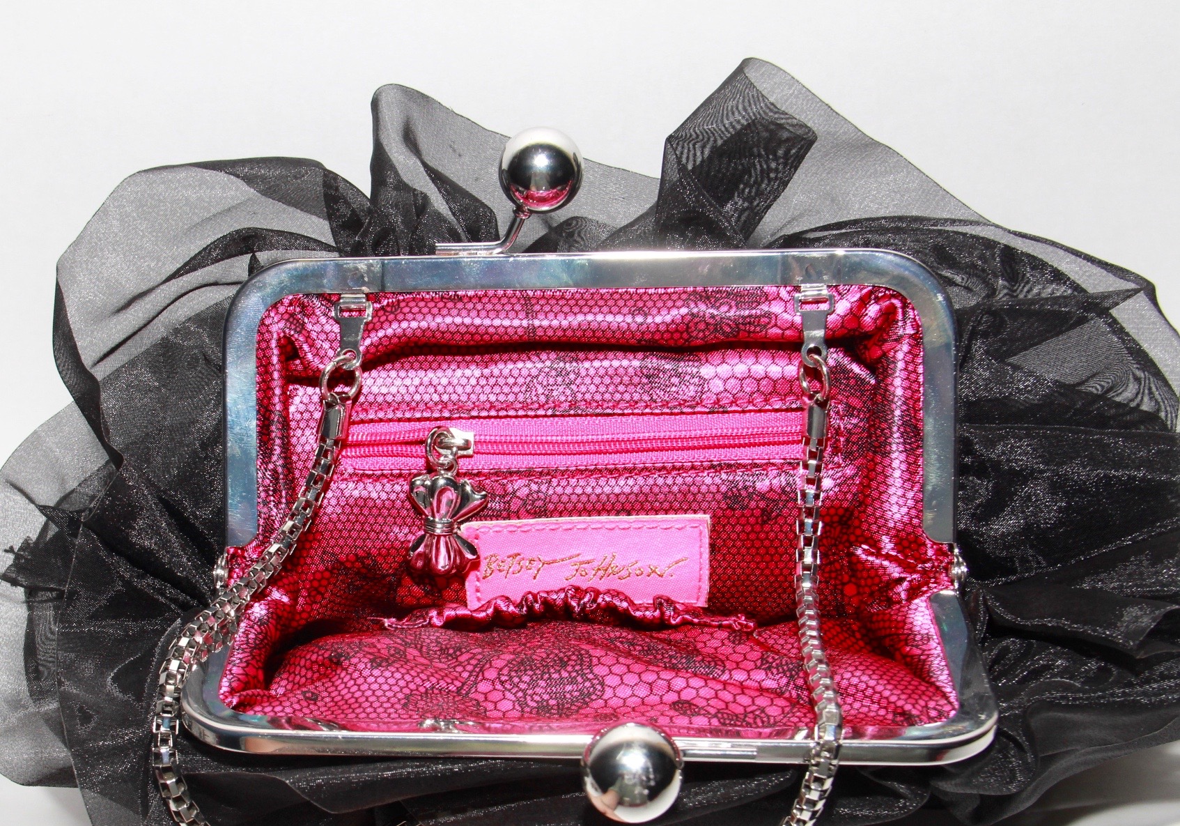 Betsey Johnson Purse and Charm Bracelets
