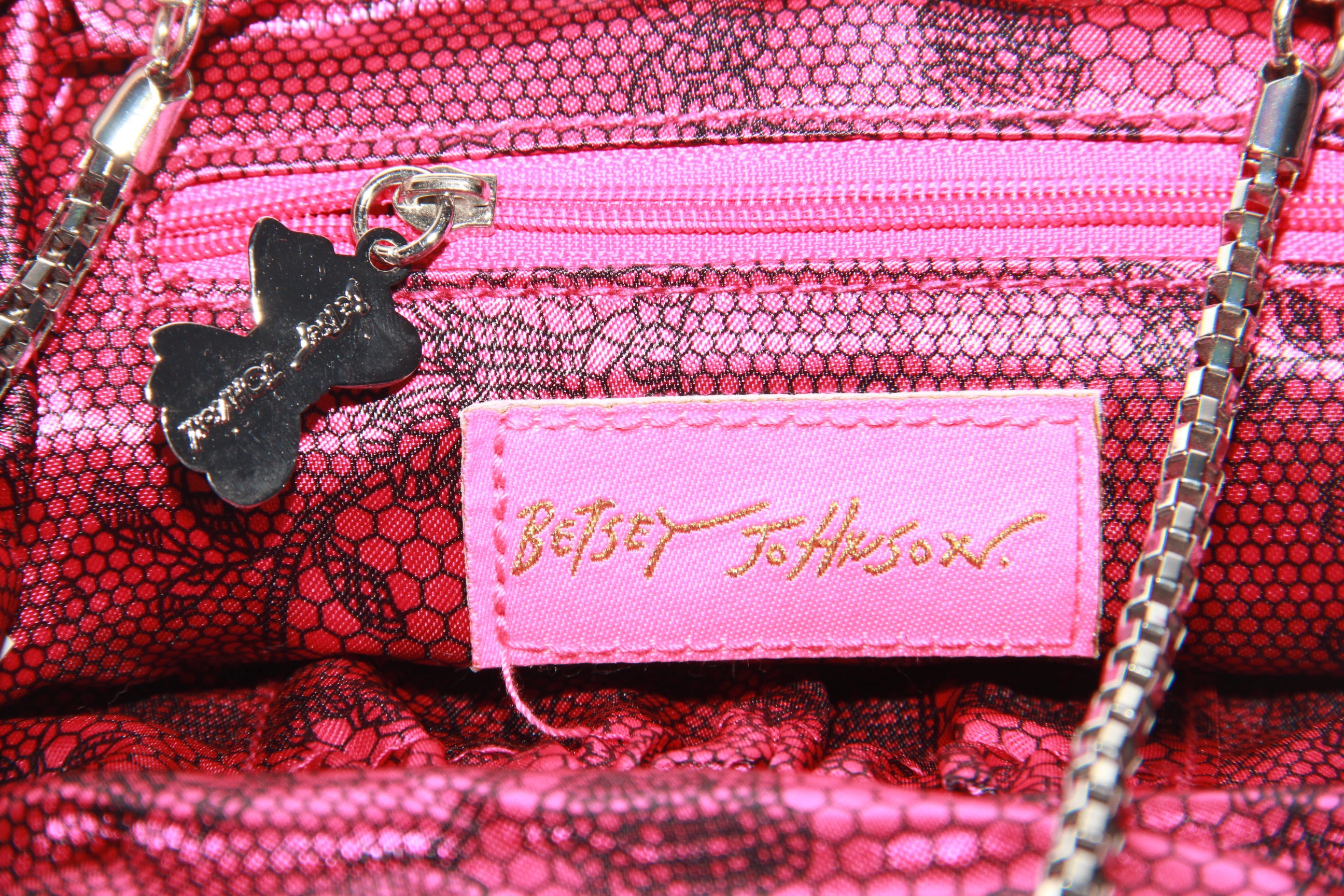 Betsey Johnson Purse and Charm Bracelets