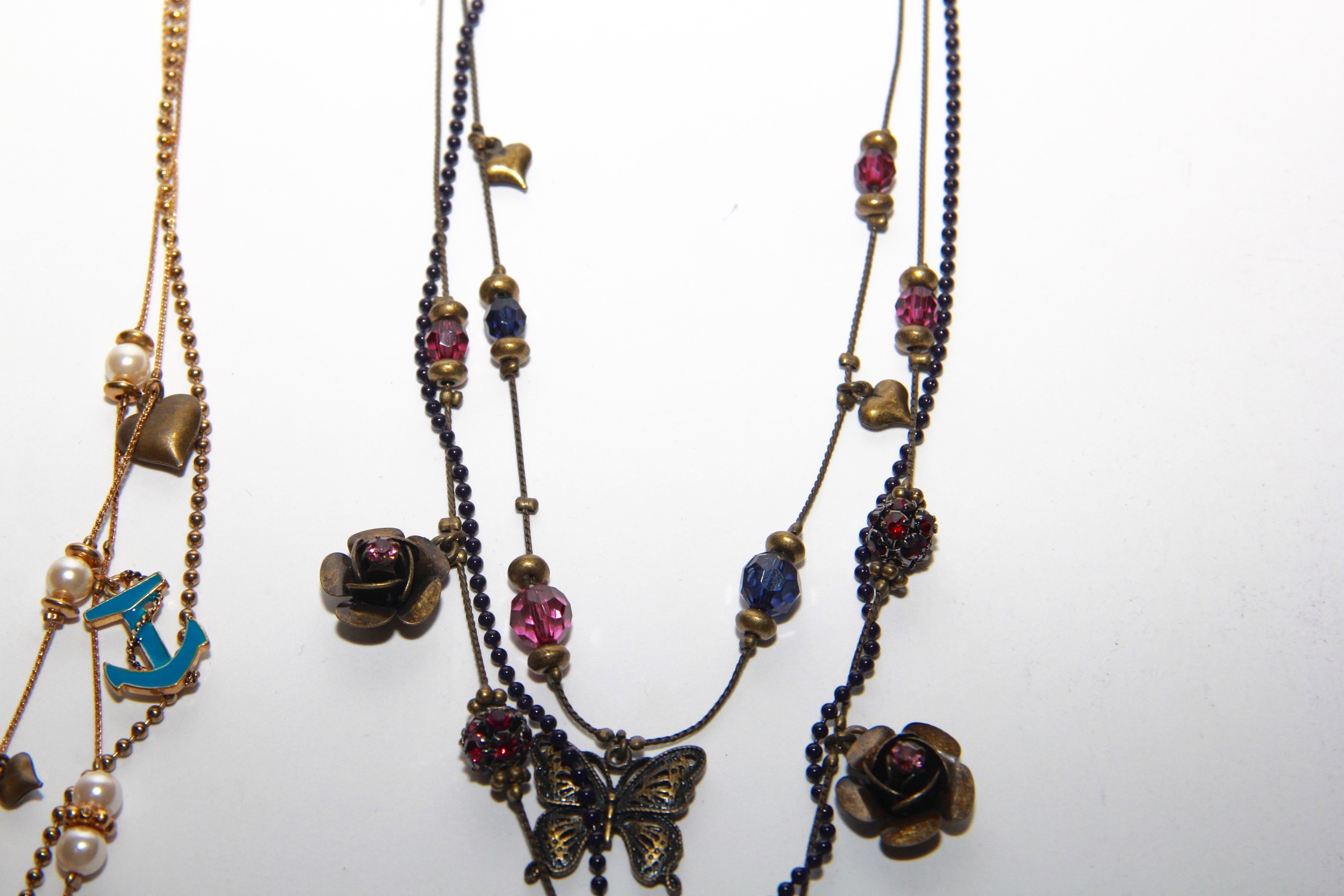 Trio of Betsey Johnson Necklaces