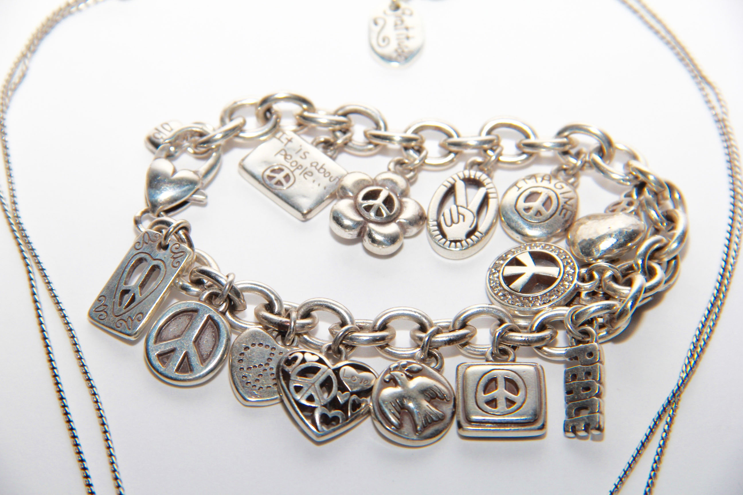 Peace Sign Themed Brighton Jewelry