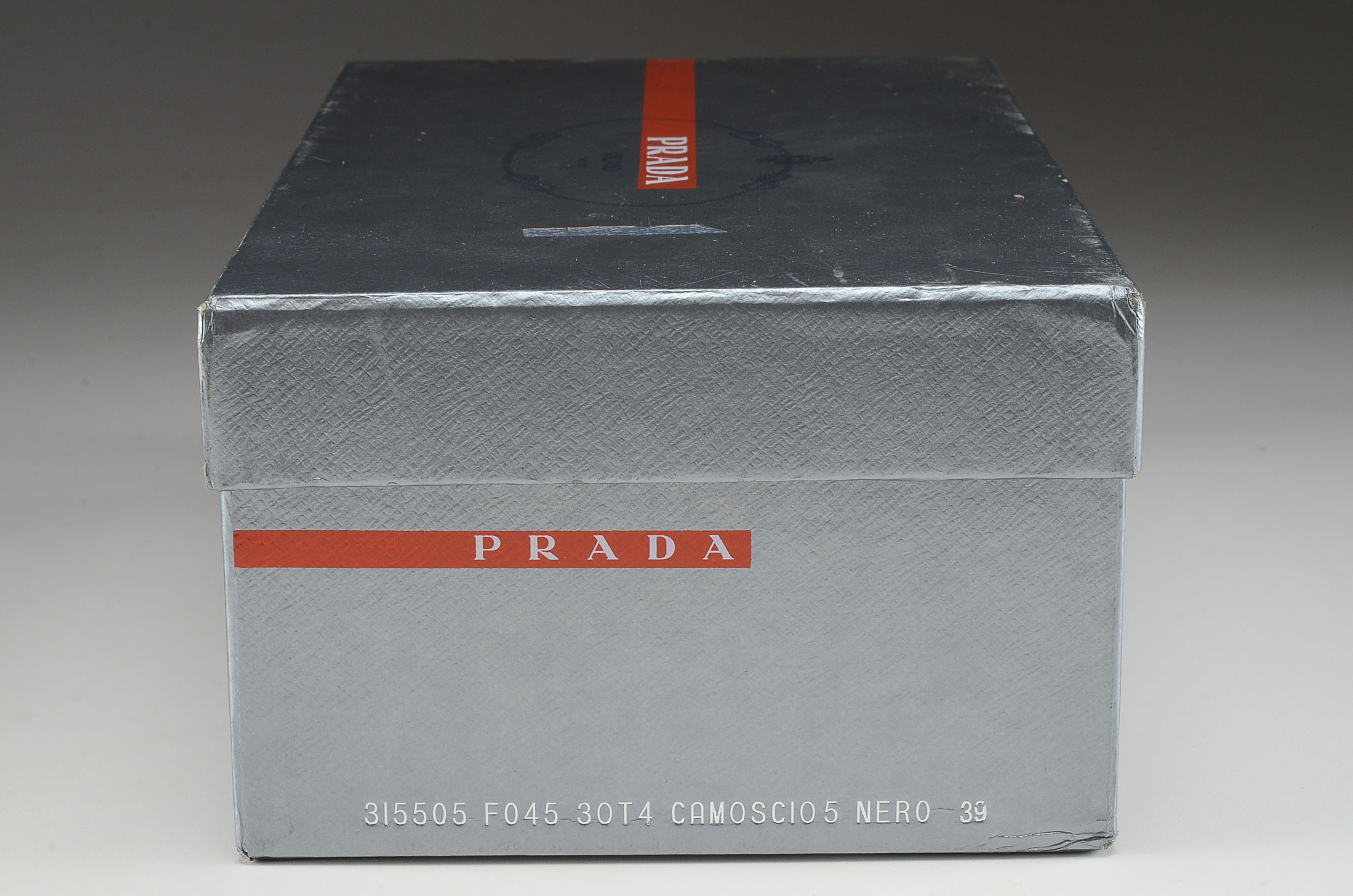 Prada Designer Open Toe Black Patent Leather Strappy Dress Sandals