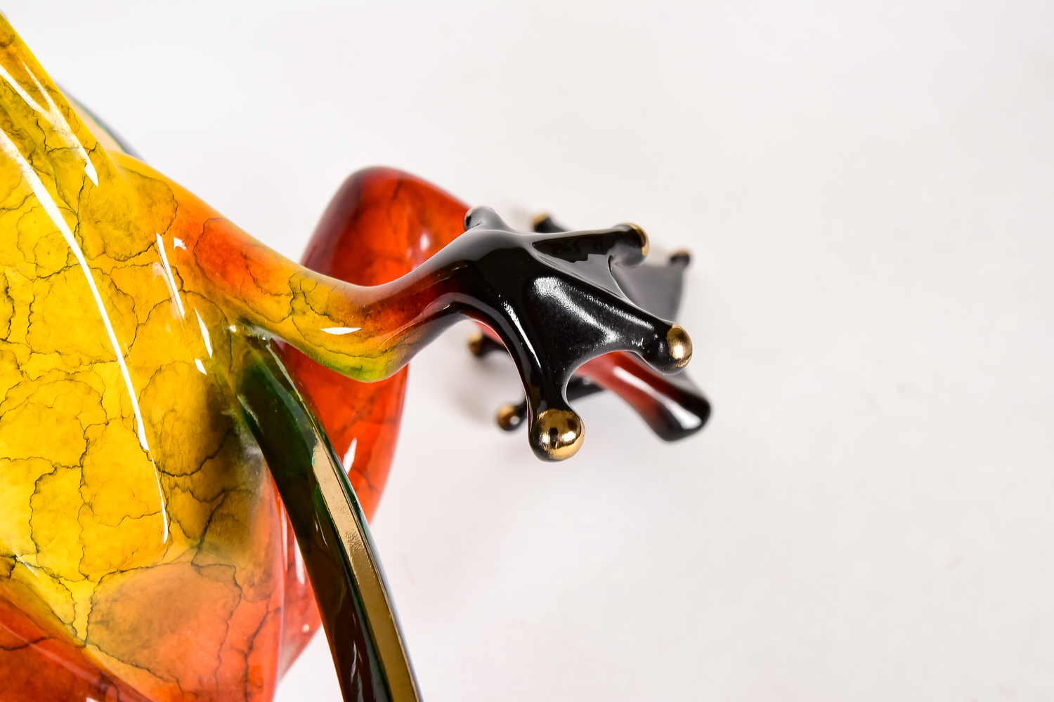 Limited Edition "Ready, Set, Go" Bronze Frog Wall Sculpture by Tim Cotterill from "Frogman"