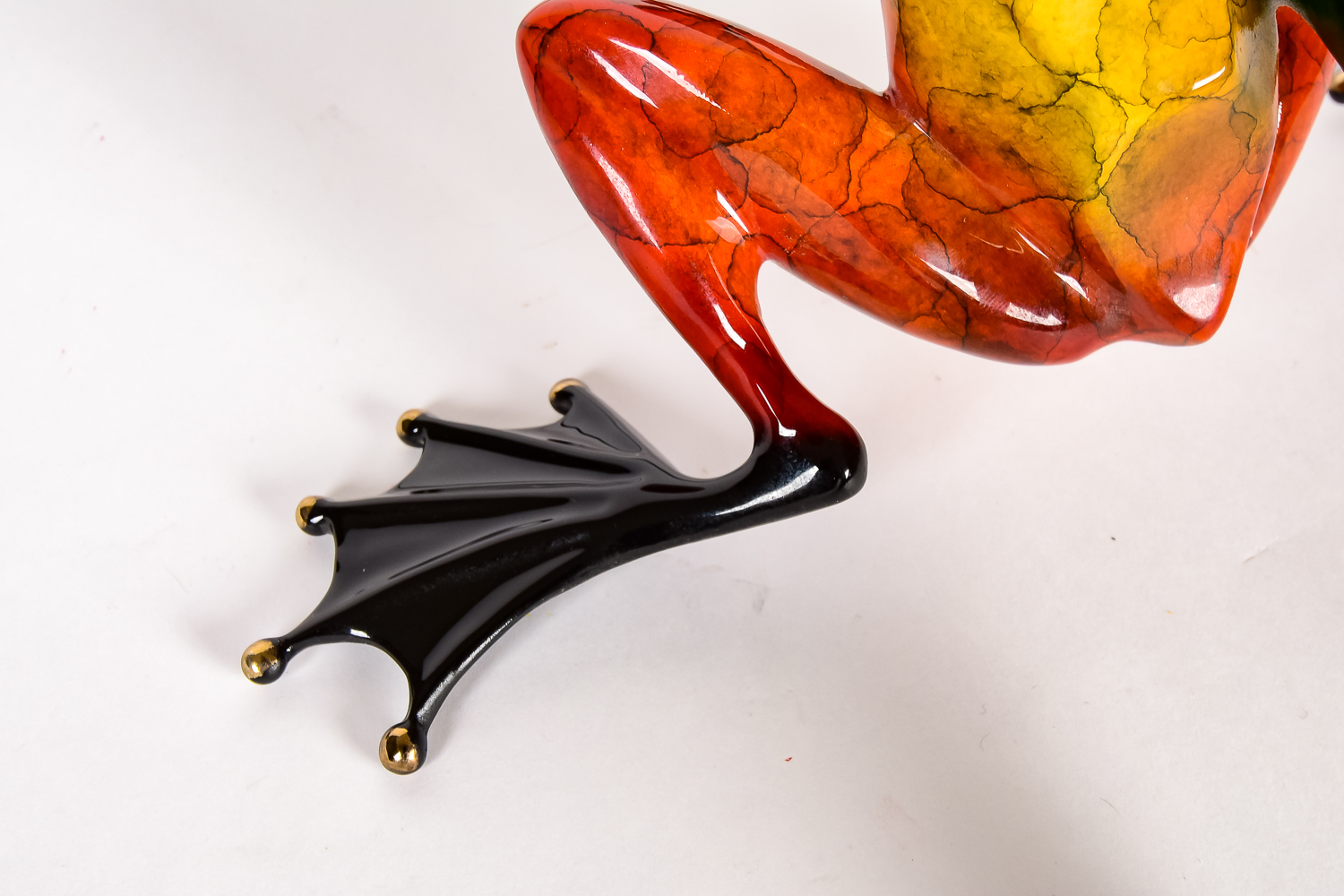 Limited Edition "Ready, Set, Go" Bronze Frog Wall Sculpture by Tim Cotterill from "Frogman"