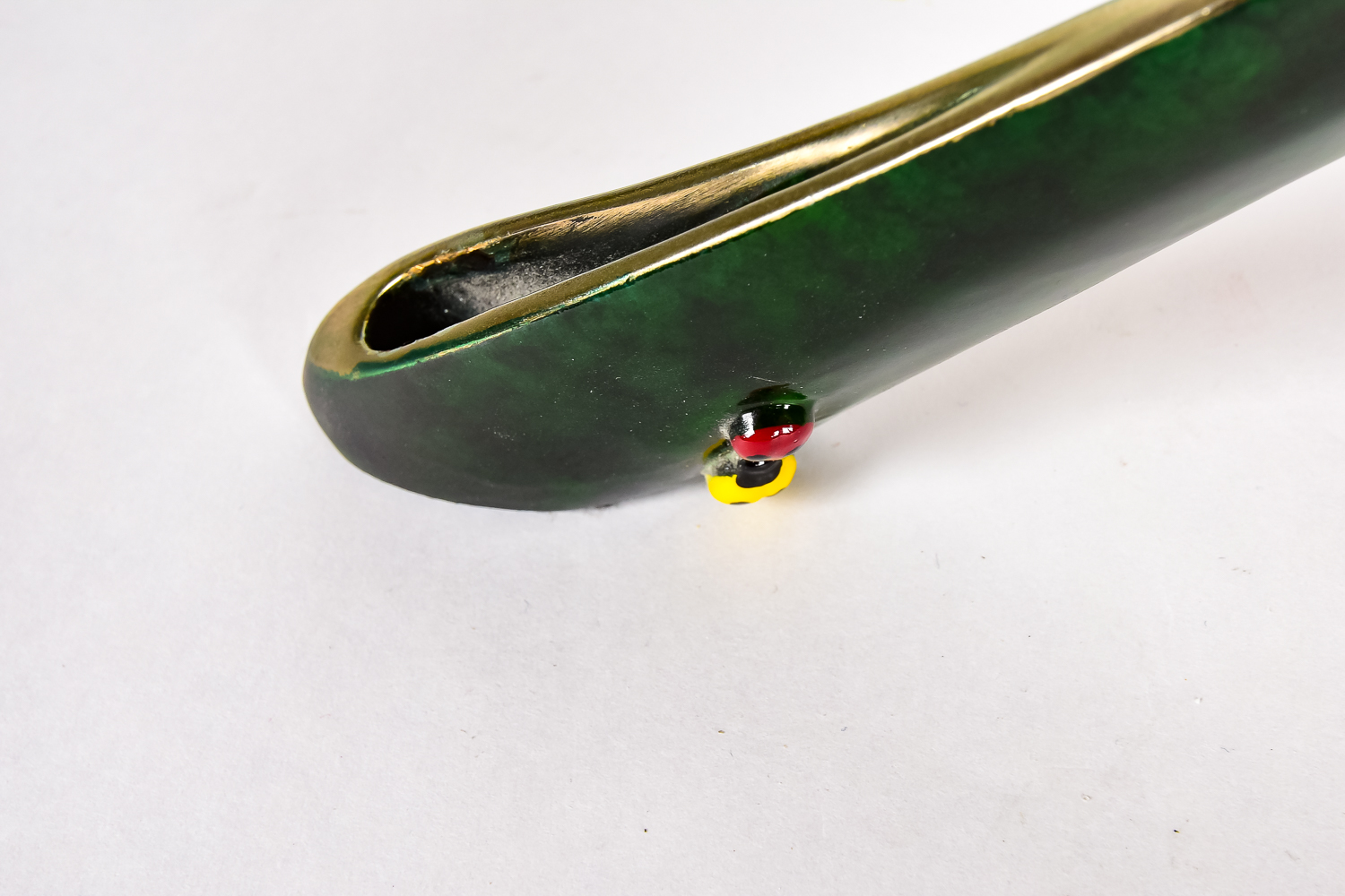 Limited Edition "Ready, Set, Go" Bronze Frog Wall Sculpture by Tim Cotterill from "Frogman"