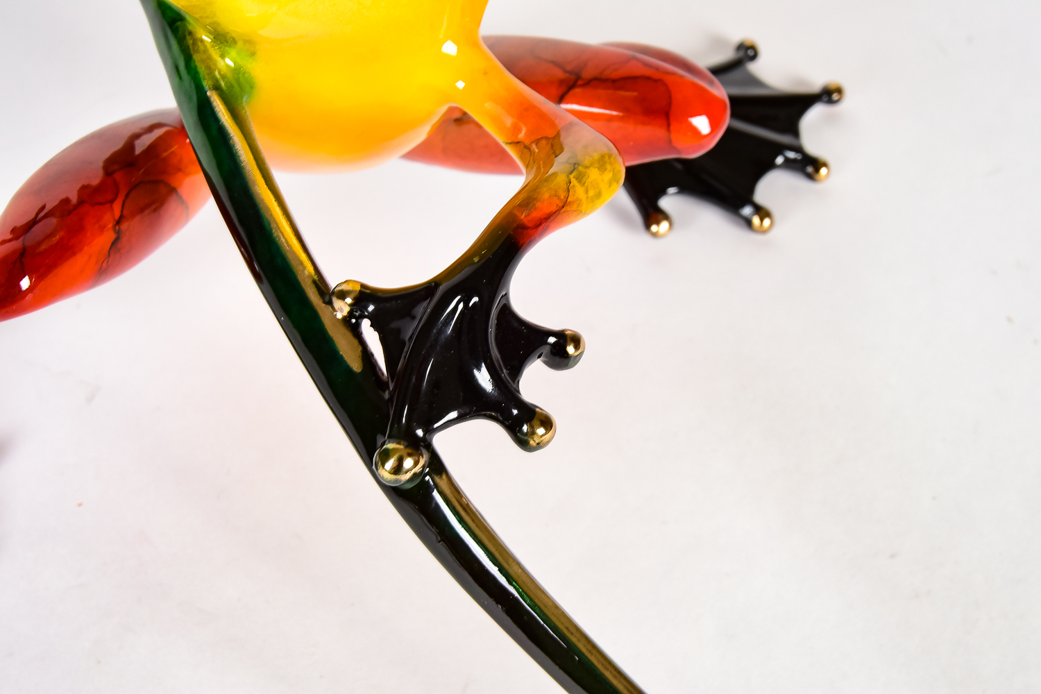 Limited Edition "Ready, Set, Go" Bronze Frog Wall Sculpture by Tim Cotterill from "Frogman"