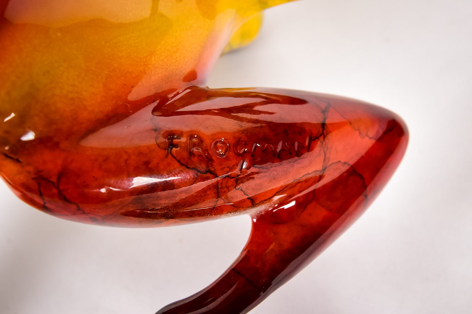 Limited Edition "Ready, Set, Go" Bronze Frog Wall Sculpture by Tim Cotterill from "Frogman"