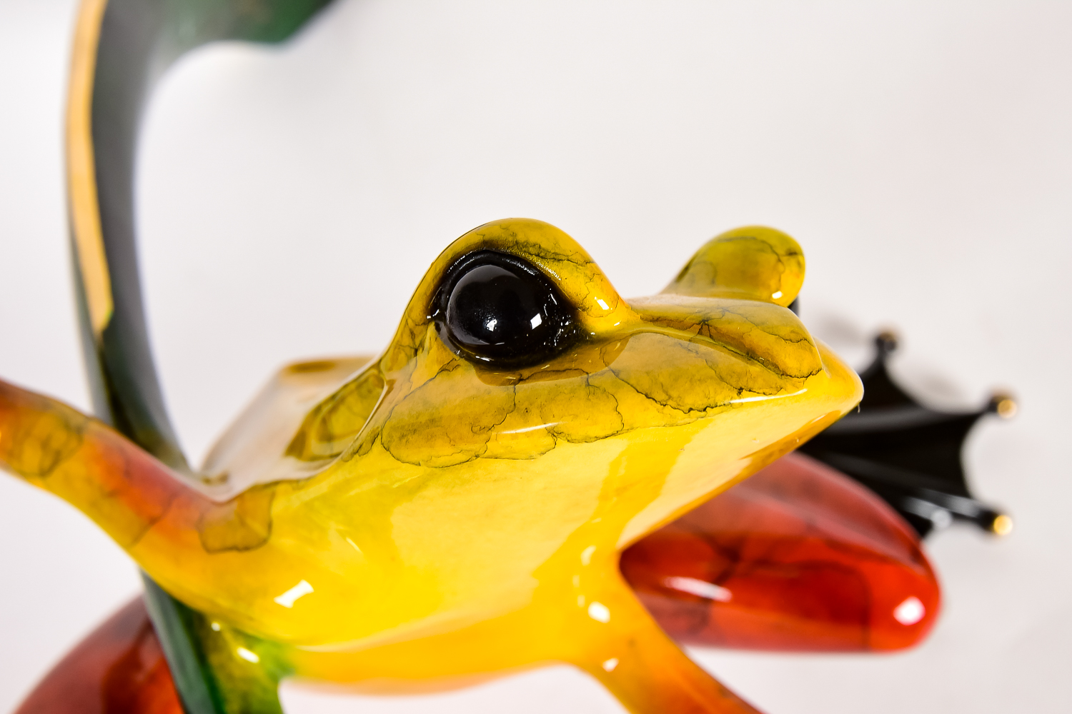 Limited Edition "Ready, Set, Go" Bronze Frog Wall Sculpture by Tim Cotterill from "Frogman"