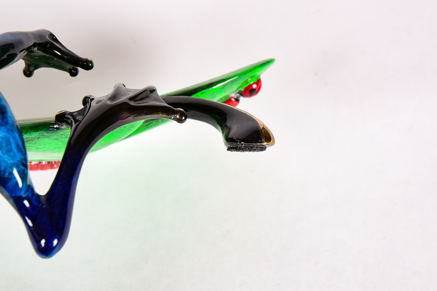 "Hide and Seek" Bronze Frog Sculpture by Tim Cotterill "Frogman" Limited Edition 2214/5000