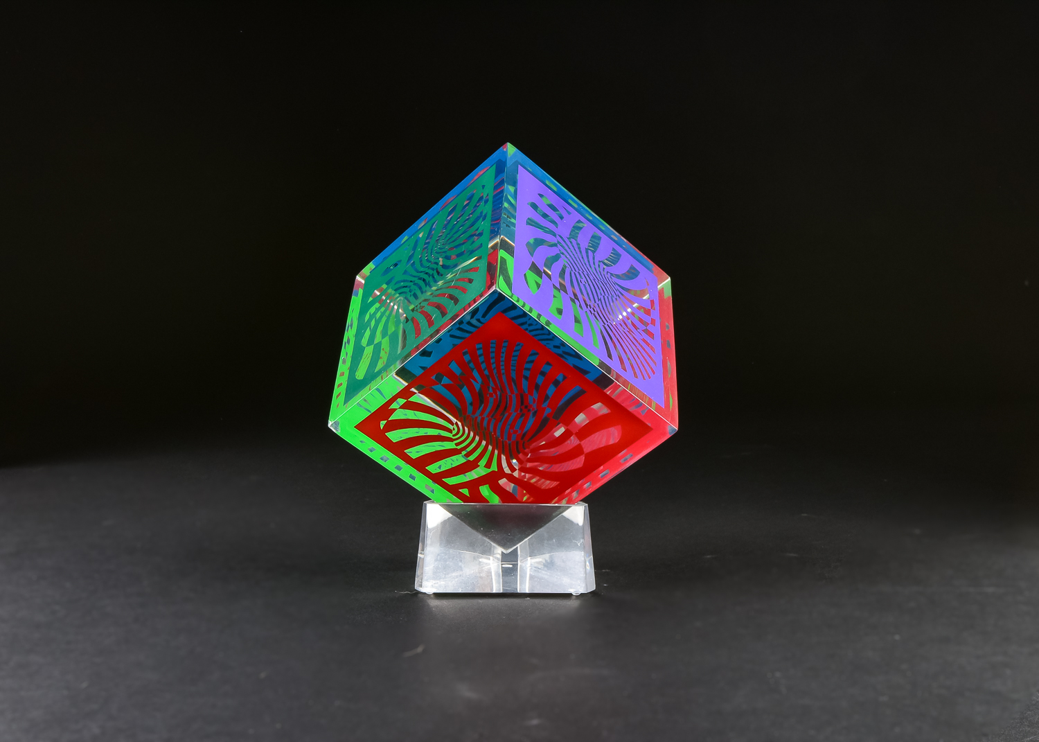 Oltar Zoelo Cube by Victor Vasarely