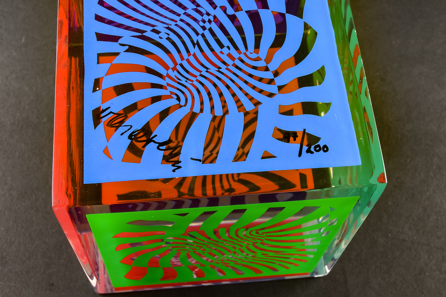 Oltar Zoelo Cube by Victor Vasarely