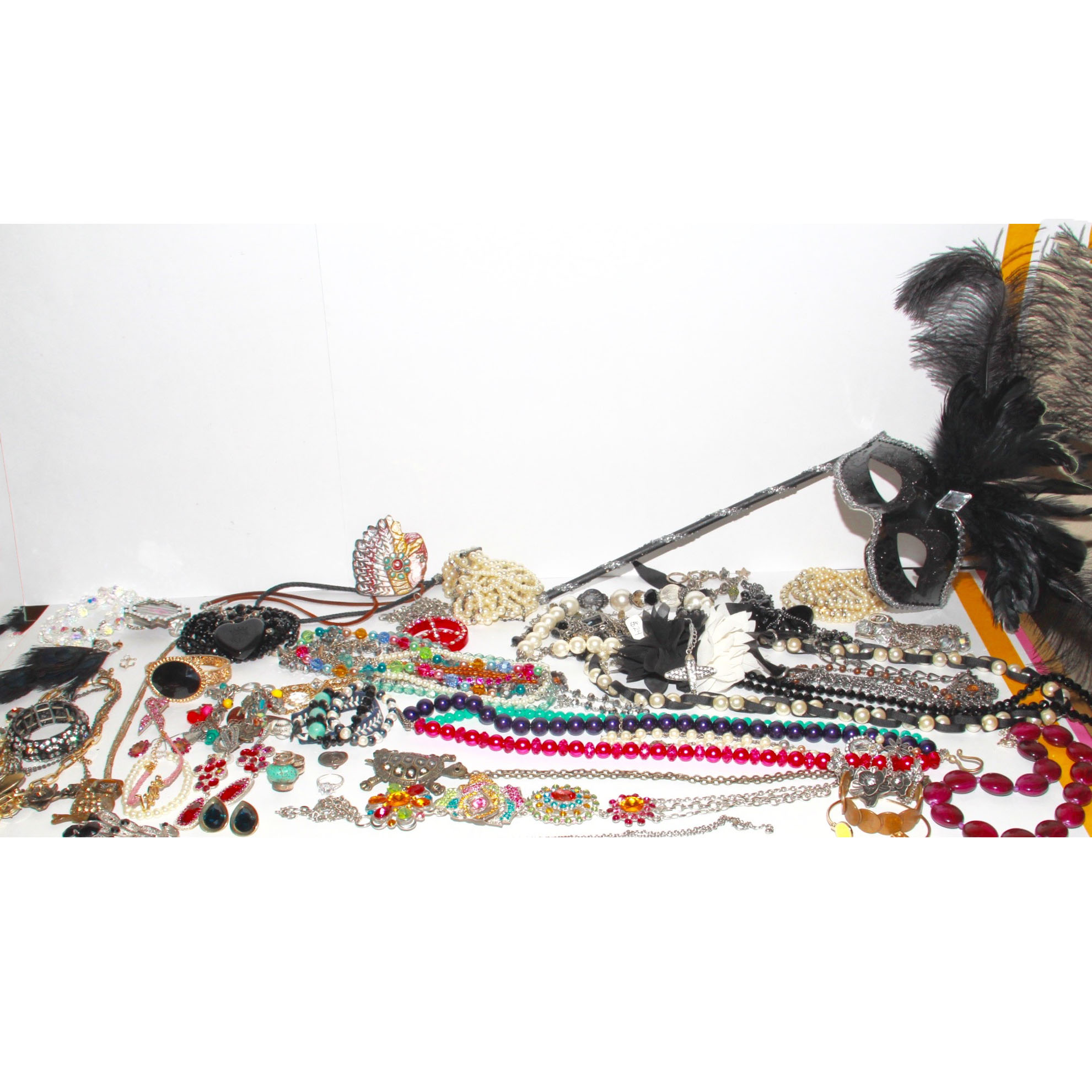 Assortment of Costume Jewelry