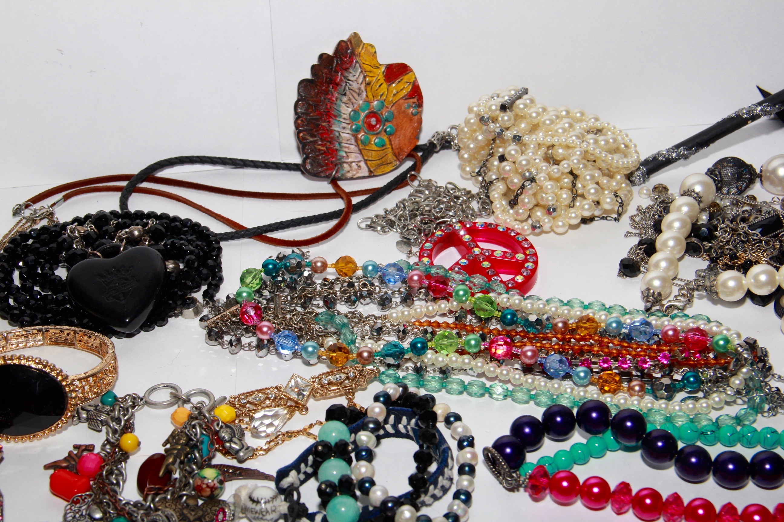Assortment of Costume Jewelry