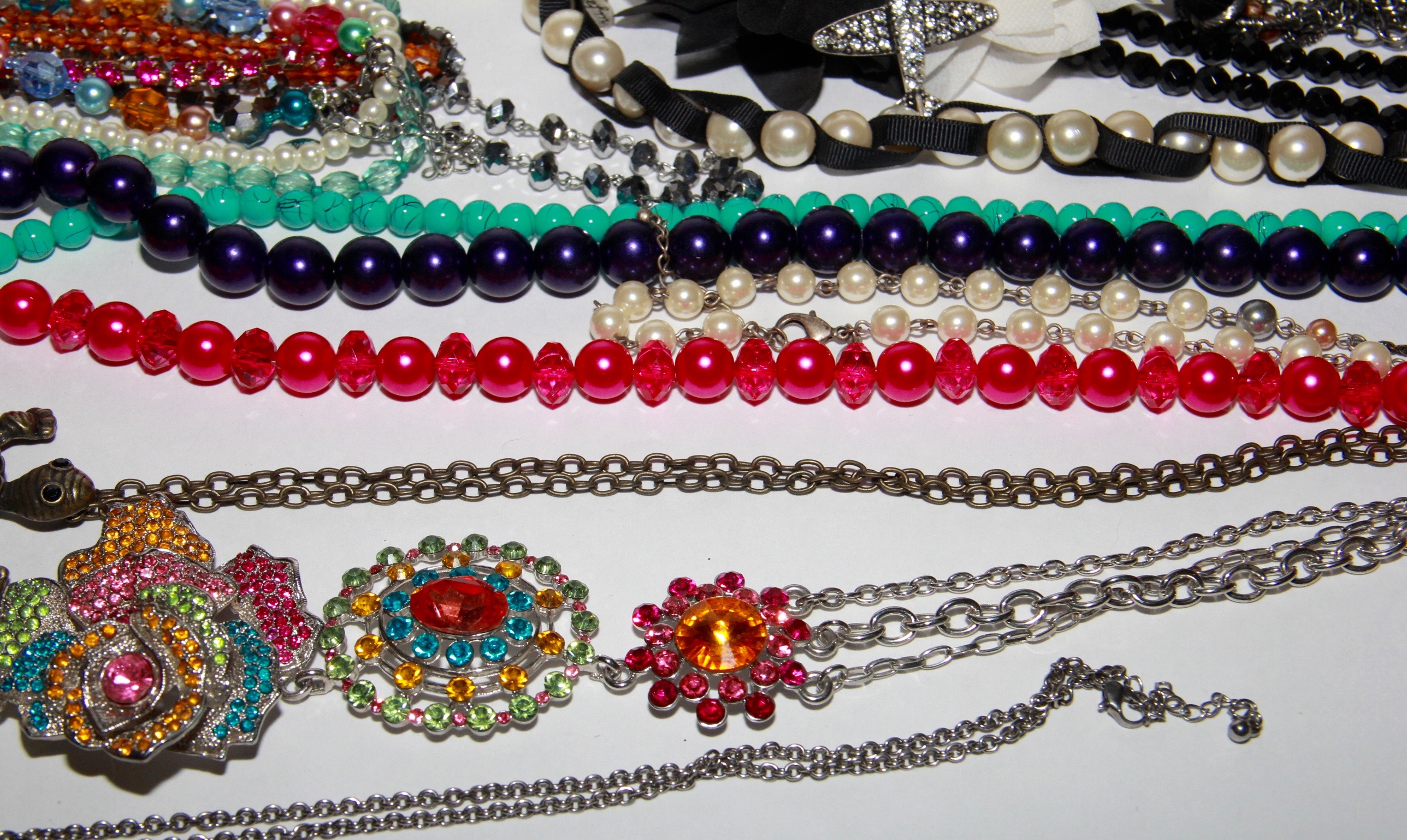 Assortment of Costume Jewelry