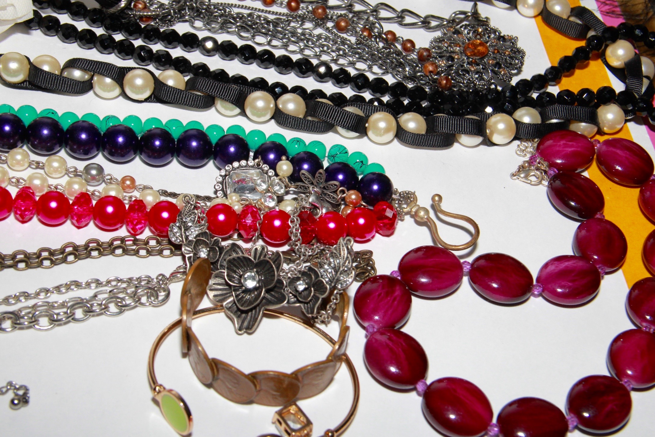 Assortment of Costume Jewelry