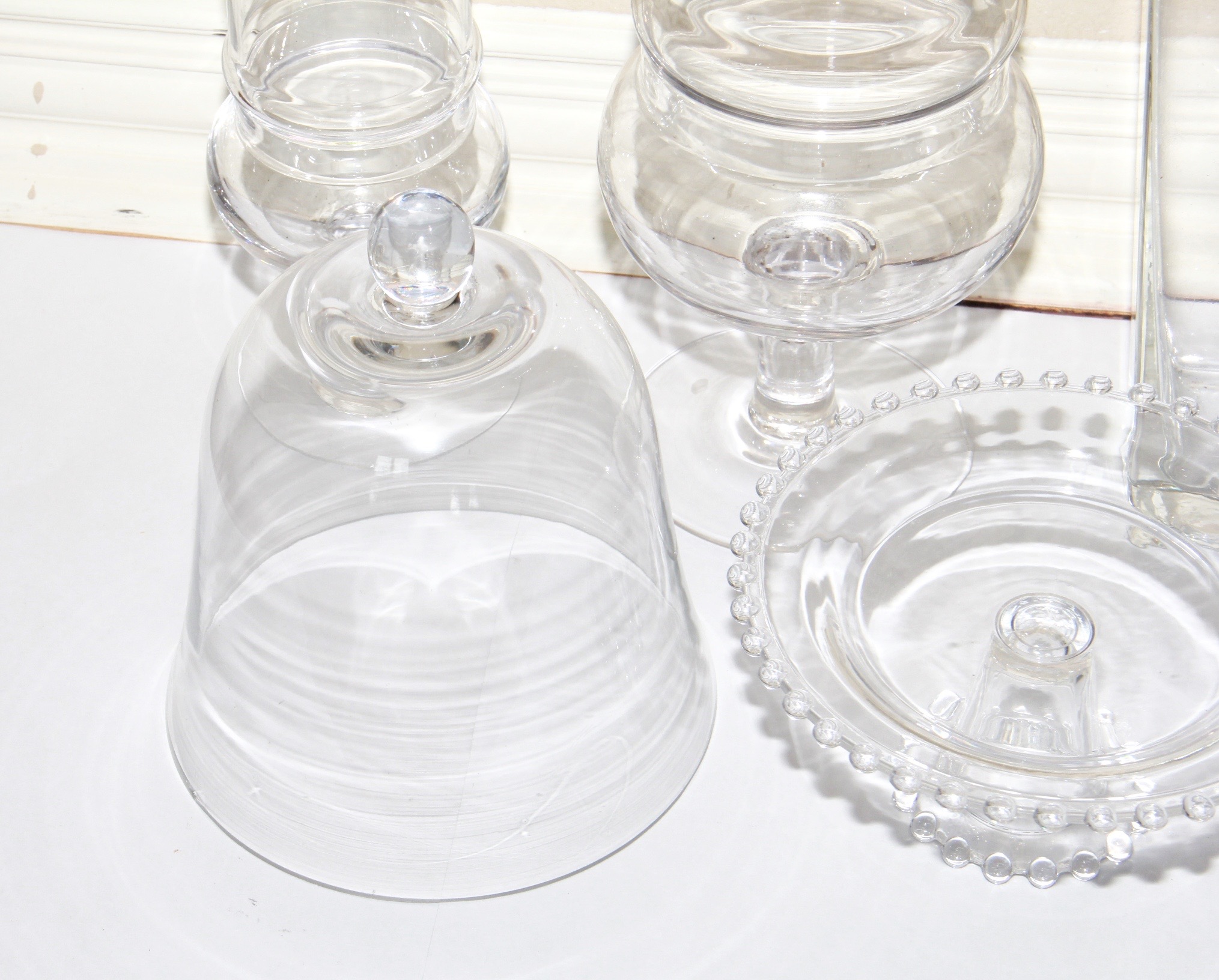 Grouping of Glass Decor