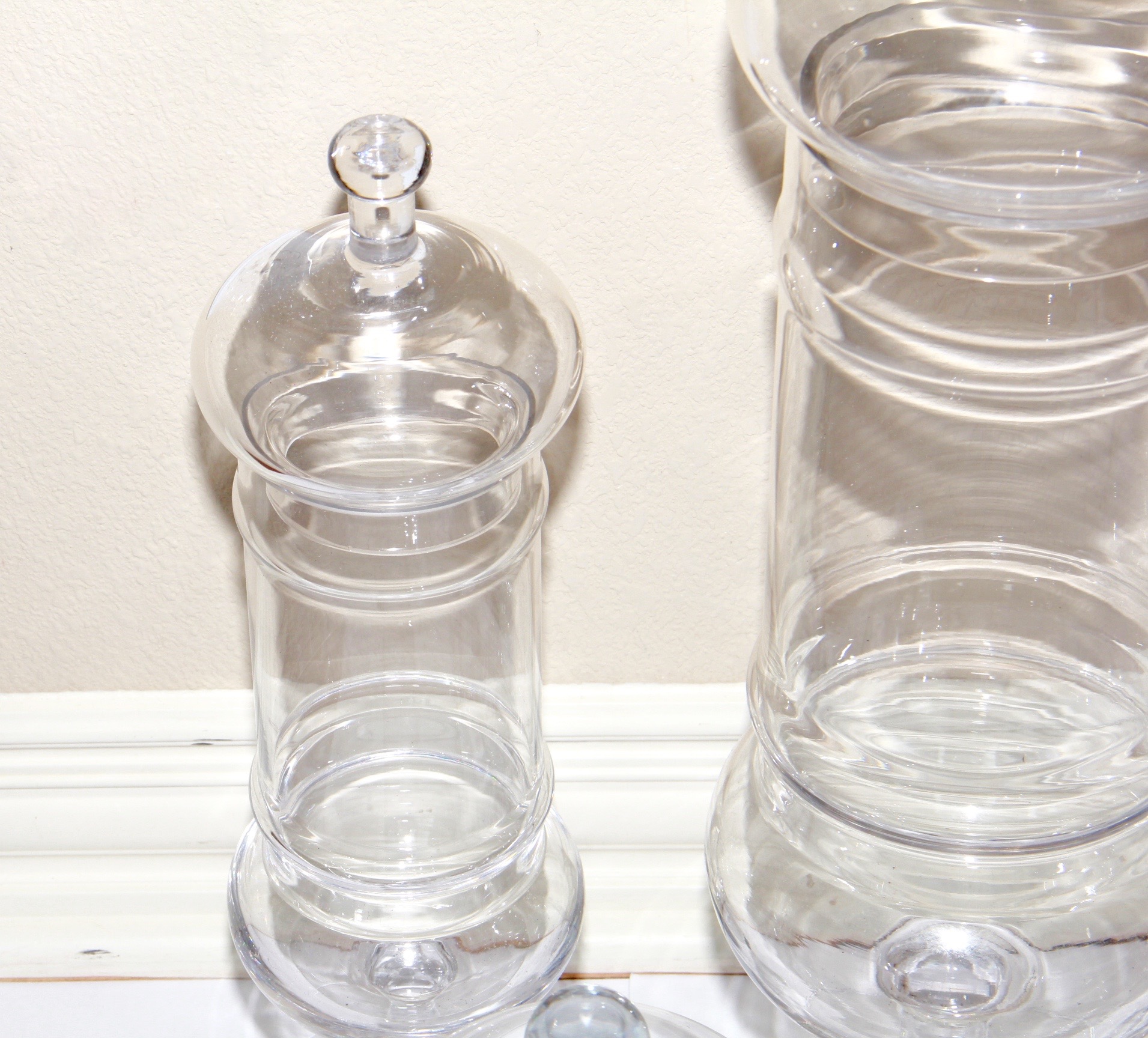 Grouping of Glass Decor