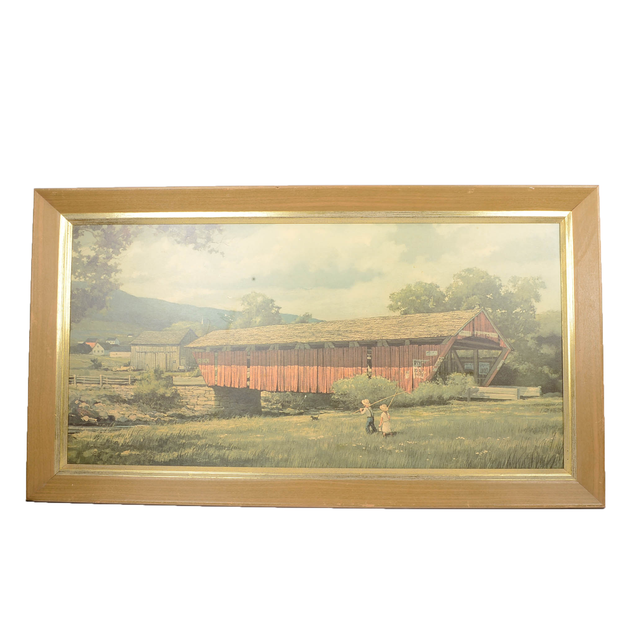 Nostalgic Summer Print by Erik Sloane