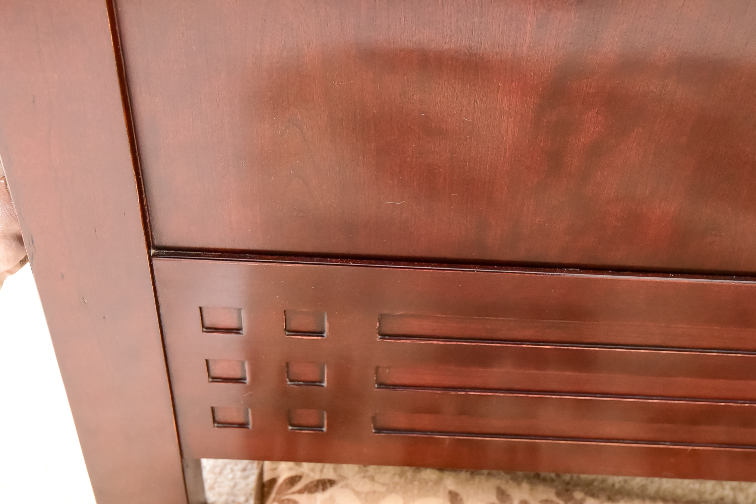 Modern Stickley Willow King Sized Bed and Two Nightstands from the Edinburgh Collection