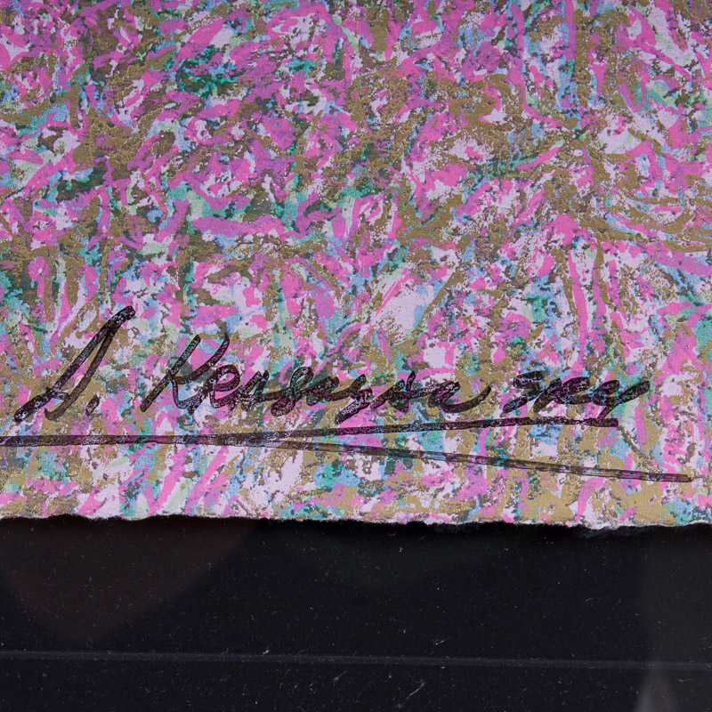 Signed "Clowns" Serigraph on Paper by Anatole Krasnyansky