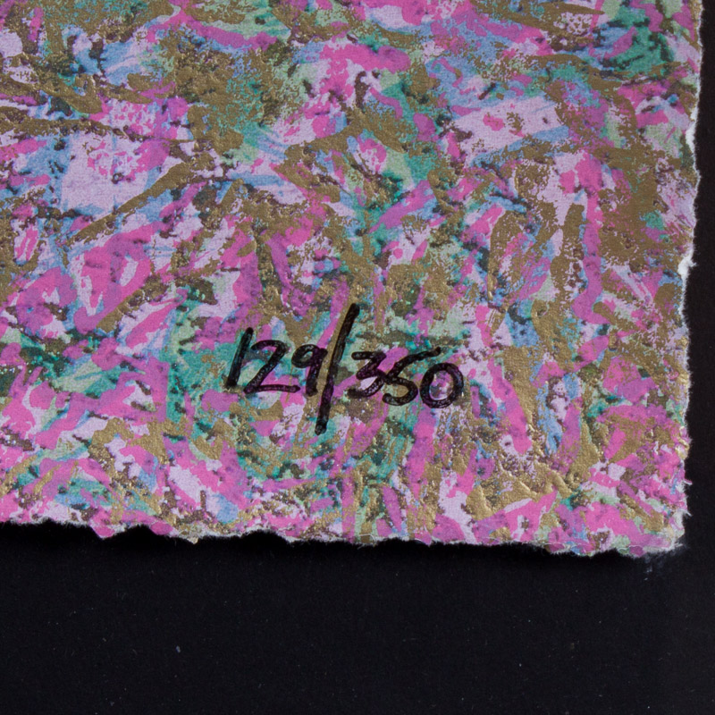 Signed "Clowns" Serigraph on Paper by Anatole Krasnyansky