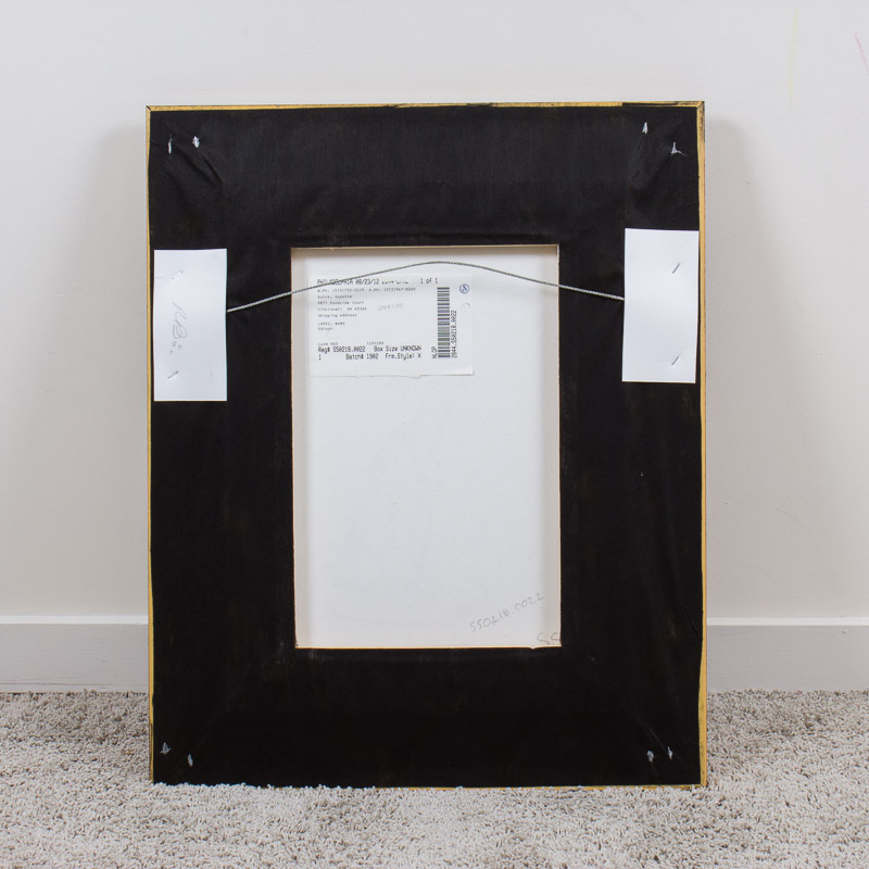 "Edison" Nanimals Cat Statue Concept Sketch Litho on Canvas by Nano Lopez