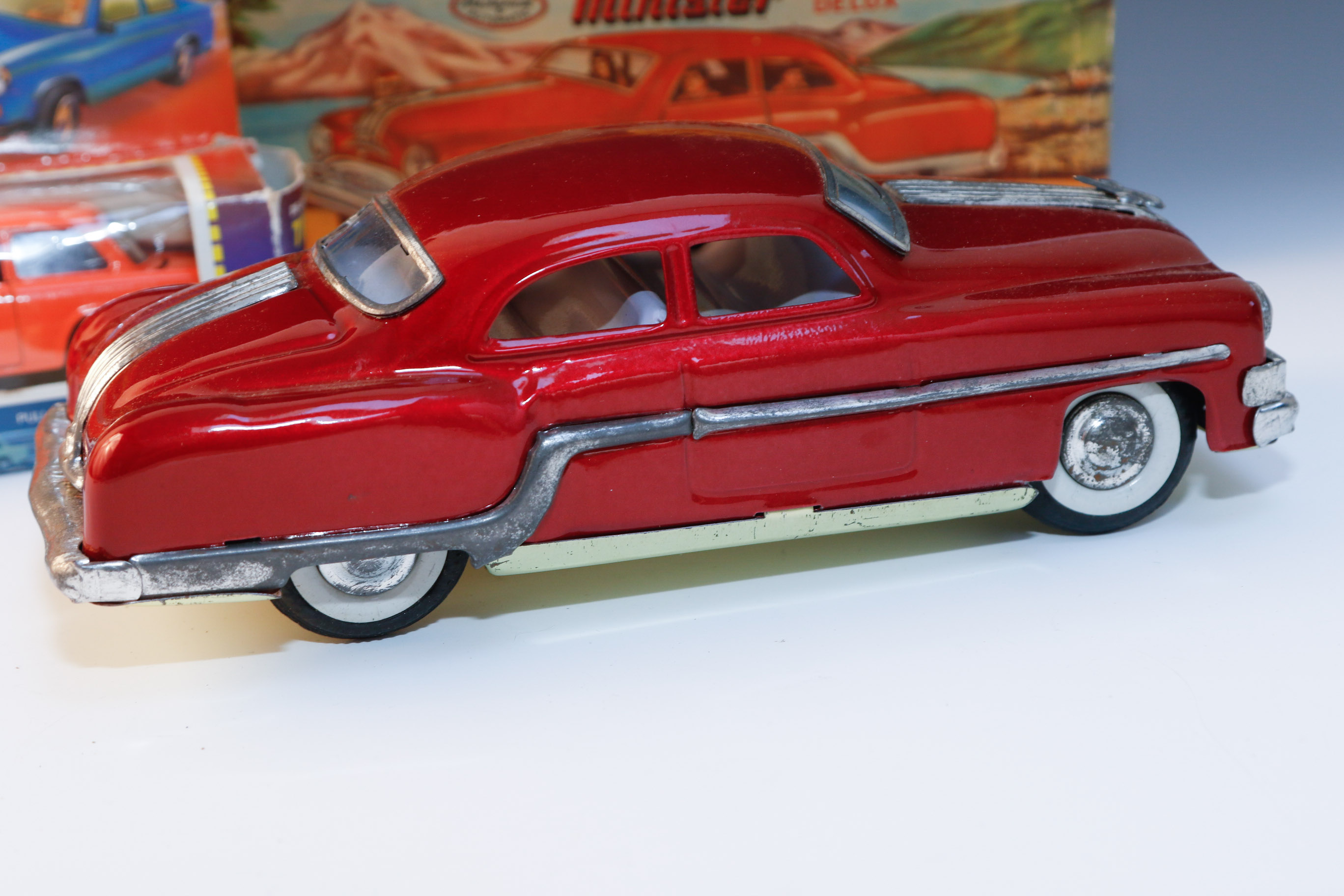 Pairing of Vintage Diecast Metal Toy Cars