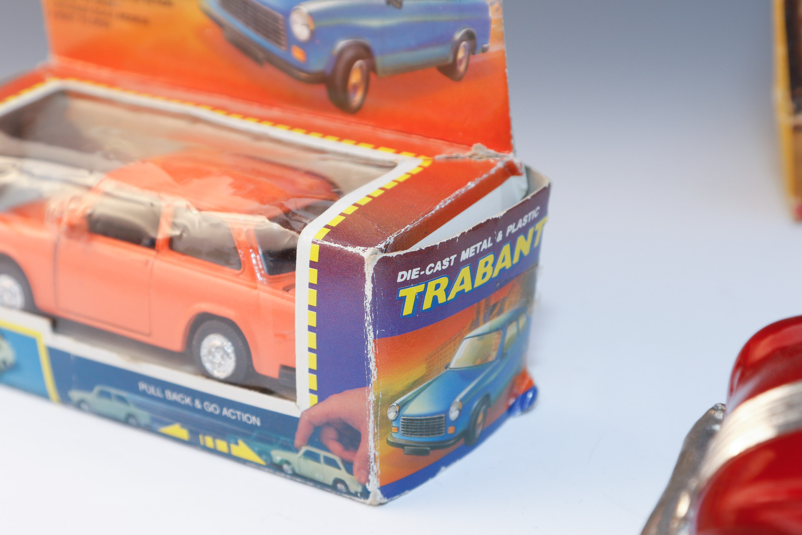 Pairing of Vintage Diecast Metal Toy Cars