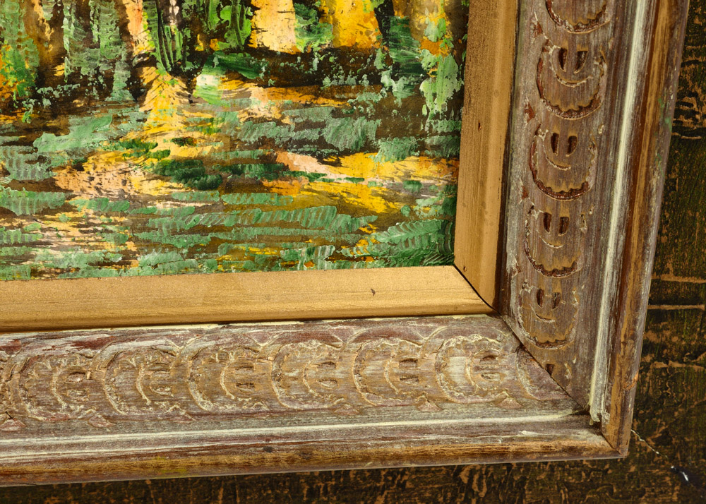 Impressionist Oil on Board by Robert K. Witherspoon