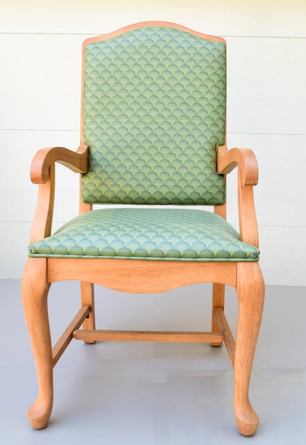 Set of Four Queen Anne Style Armchairs