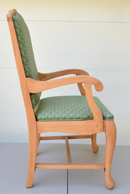 Set of Four Queen Anne Style Armchairs