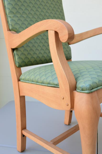 Set of Four Queen Anne Style Armchairs