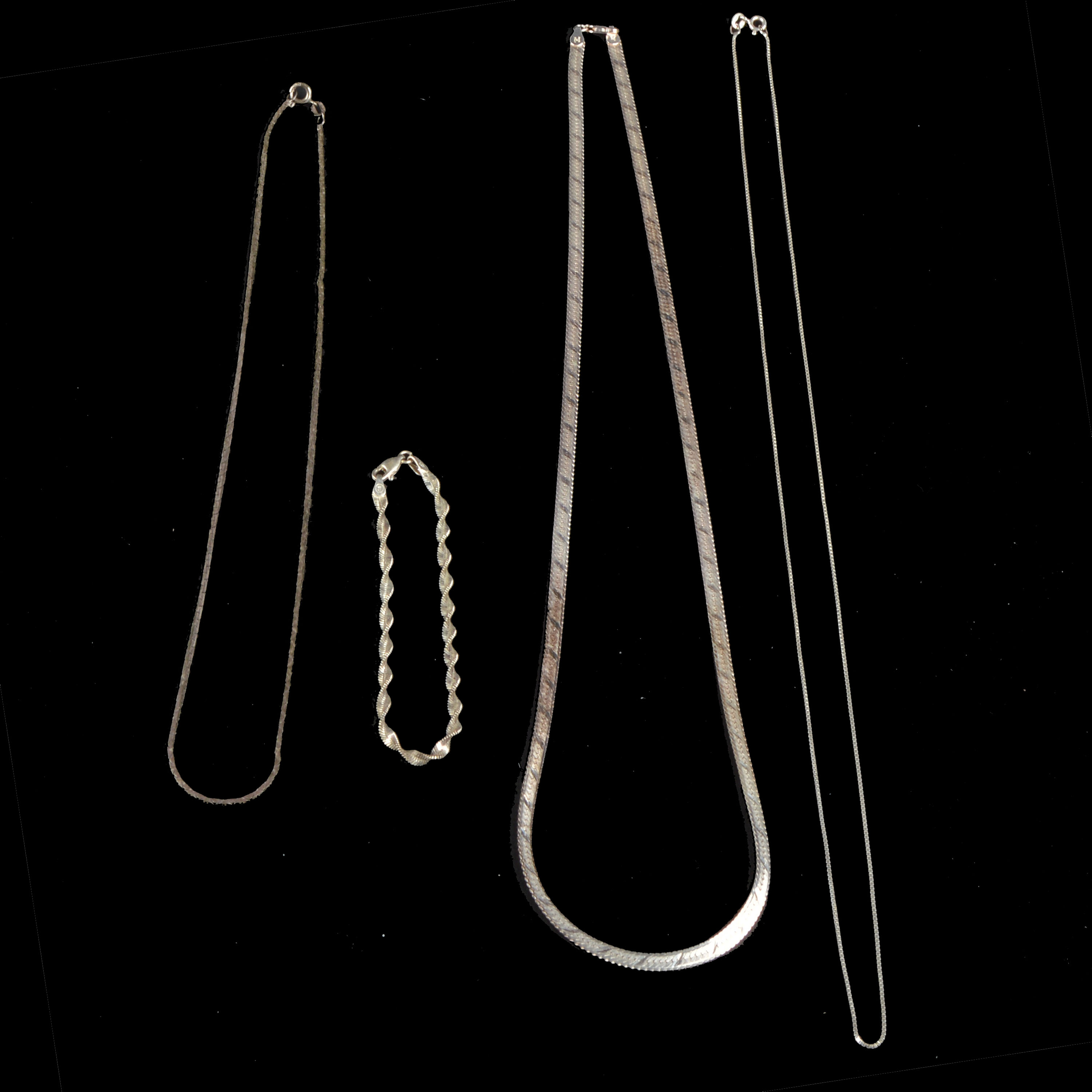 Grouping of Italian Sterling Jewelry