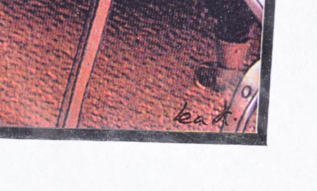 Pair of Limited Edition Signed Lea Alboher Offset Lithographs